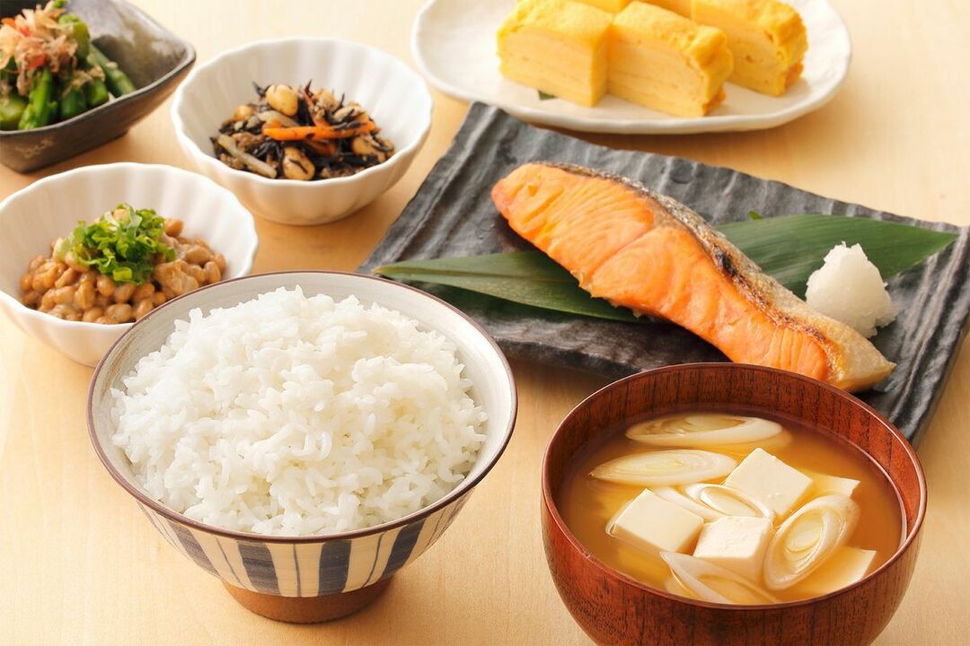 أطعمة الحمية اليابانية